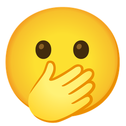 kissing face and face with open eyes and hand over mouth