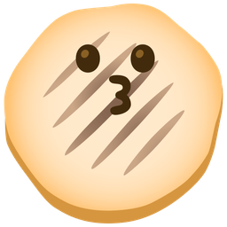 kissing face and flatbread