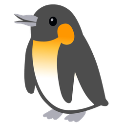 kissing face and penguin