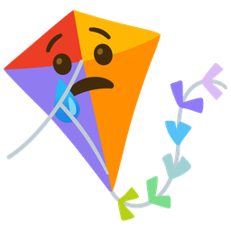 kite and crying face
