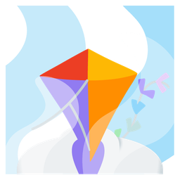 kite and hot springs