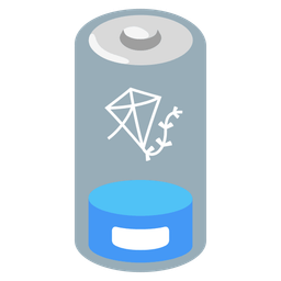 kite and low battery