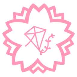 kite and white flower