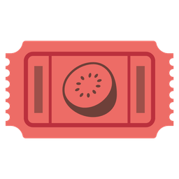 kiwi fruit and admission tickets