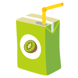 kiwi fruit and beverage box