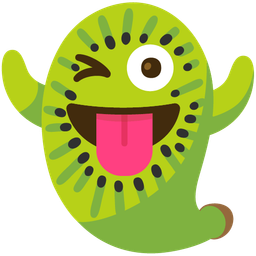 kiwi fruit and ghost