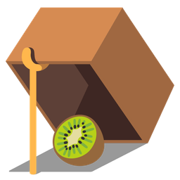 kiwi fruit and mouse trap