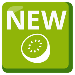 kiwi fruit and NEW button