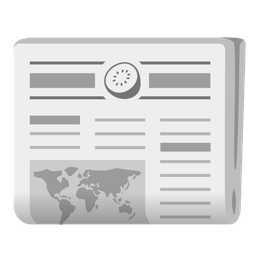 kiwi fruit and newspaper