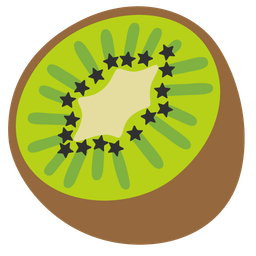 kiwi fruit and star