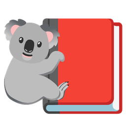 koala and books