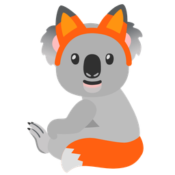 koala and fox