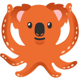 koala and octopus