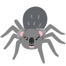 koala and spider