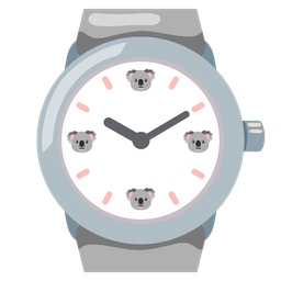 koala and watch