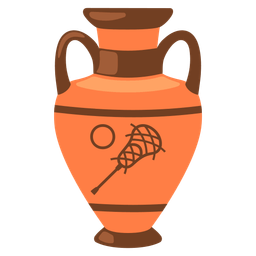 lacrosse and amphora