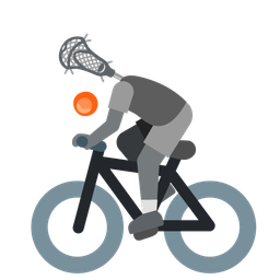 lacrosse and bicycle