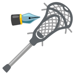 lacrosse and black nib