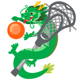 lacrosse and dragon