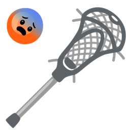 lacrosse and fearful face