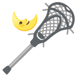 lacrosse and last quarter moon face