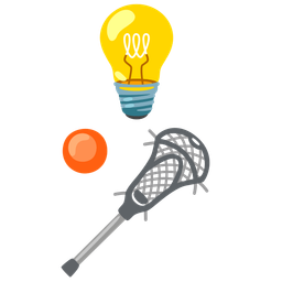 lacrosse and light bulb