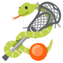 lacrosse and snake