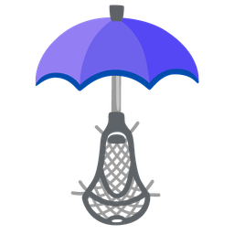 lacrosse and umbrella