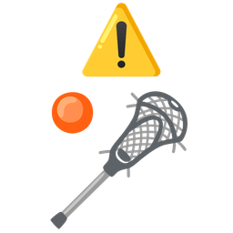 lacrosse and warning