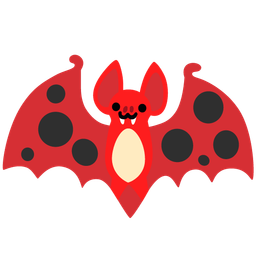 lady beetle and bat