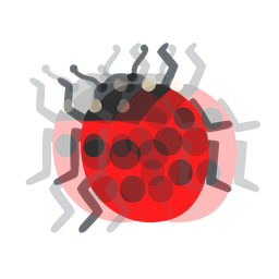 lady beetle and beating heart