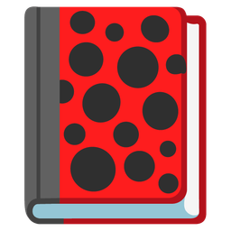 lady beetle and books