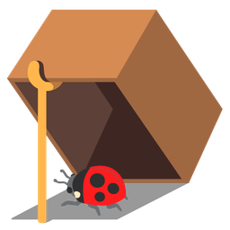 lady beetle and mouse trap