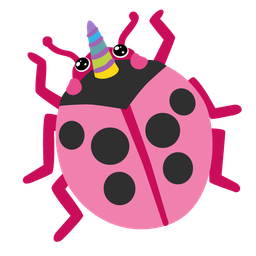 lady beetle and unicorn