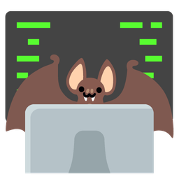 Laptop and Bat