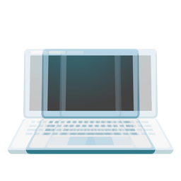 Laptop and Beating heart