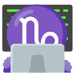 Laptop and Capricorn