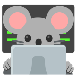 Laptop and Mouse face