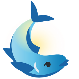 last quarter moon face and fish