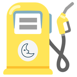 last quarter moon face and fuel pump