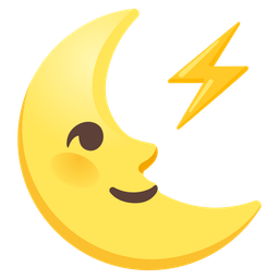 last quarter moon face and high voltage