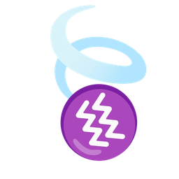 leaf fluttering in wind and Aquarius