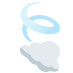 leaf fluttering in wind and cloud