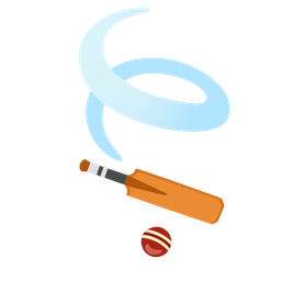 leaf fluttering in wind and cricket game