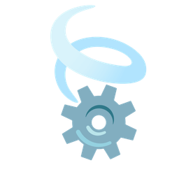 leaf fluttering in wind and gear