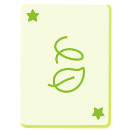 leaf fluttering in wind and joker