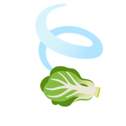 leaf fluttering in wind and leafy green