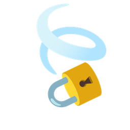 leaf fluttering in wind and locked