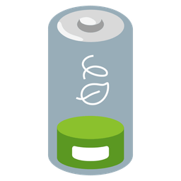 leaf fluttering in wind and low battery