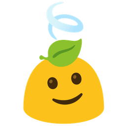 leaf fluttering in wind and magic wand